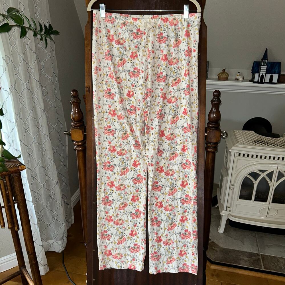 Peruvian Connection US small Floral Colorful Boho Pants
